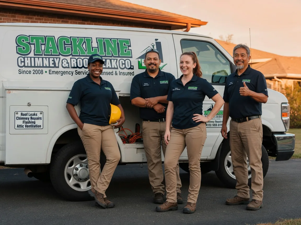 Chimney flashing repair company in San Quentin, CA